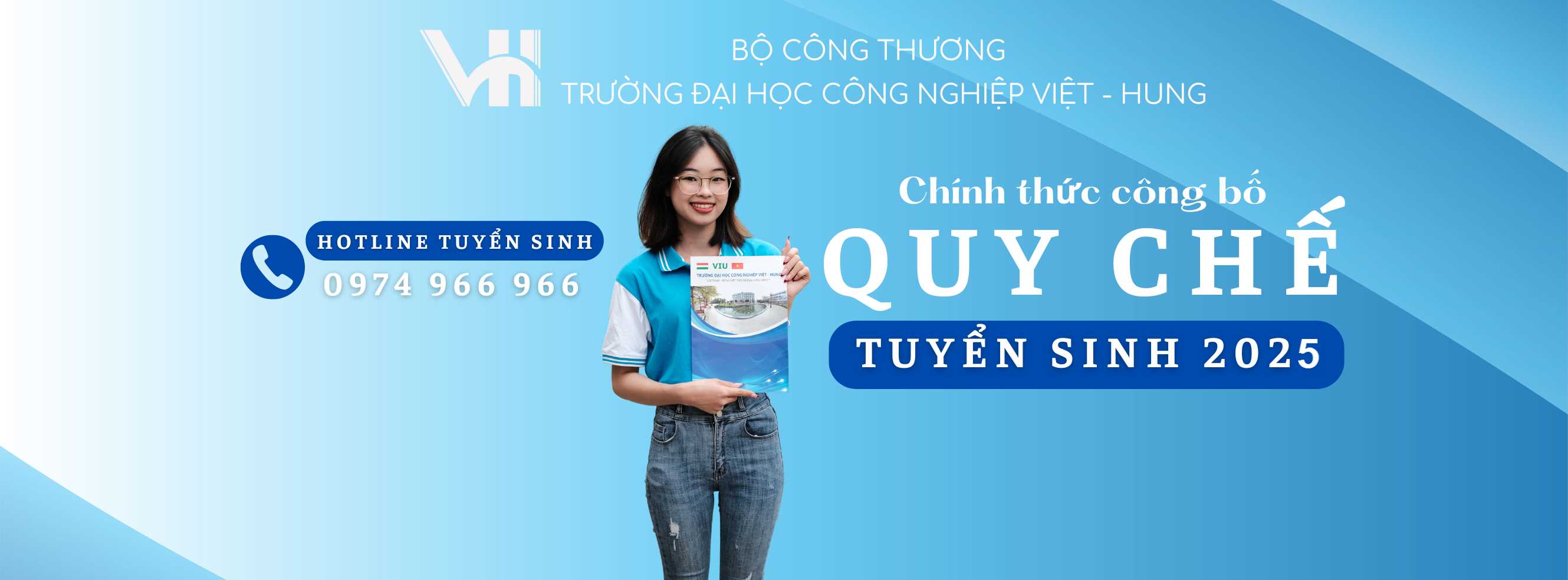 Trường ĐHCN Việt - Hung công bố Quy chế tuyển sinh đại học chính quy năm 2025